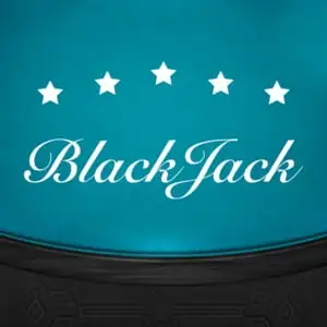 Klassieke blackjack speeltafel in het online casino